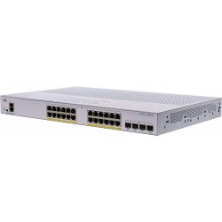 Cisco CBS350-24P-4G 24-Port Gigabit PoE+ Managed Switch with SFP (19W)