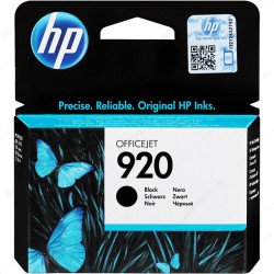 HP 920XL High Yield Black Original Ink Cartridge (CD971AE)                       