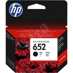 HP 652 Black Original Ink Advantage Cartridge (F6V25AE)  