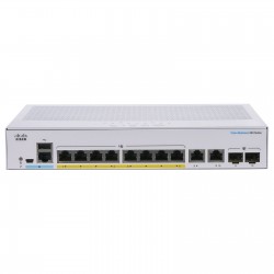Cisco CBS350-8P-2G 8-Port Gigabit PoE+ Managed Switch with SFP (67W)