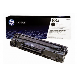 HP 83A Black Original LaserJet Toner Cartridge (CF283A)               